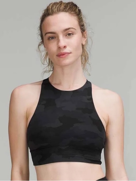 lululemon athletica Other - Lululemon high energy Camouflage High-Neck Sports Bra